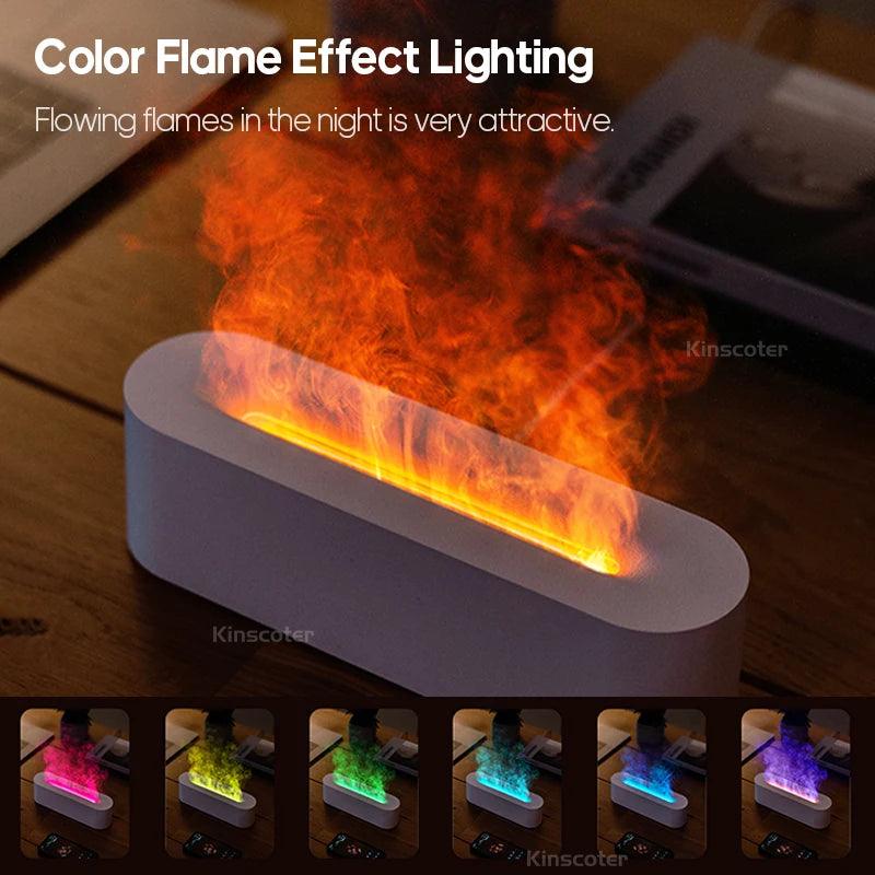 Colorful Simulation Flame Diffuser - My Big Easy Life