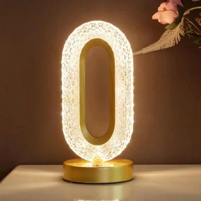 Crystal LED Table Lamp - My Big Easy Life