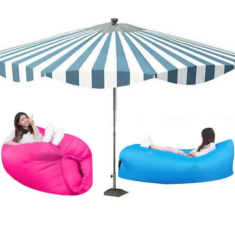 Inflatable Outdoor Air Tent Sleeping Bed - My Big Easy Life