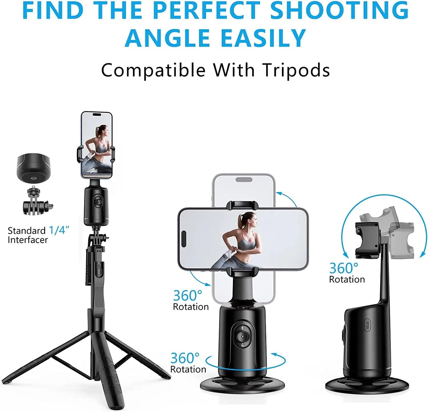 Auto Tracking Shooting Gimbal with Face Recognition