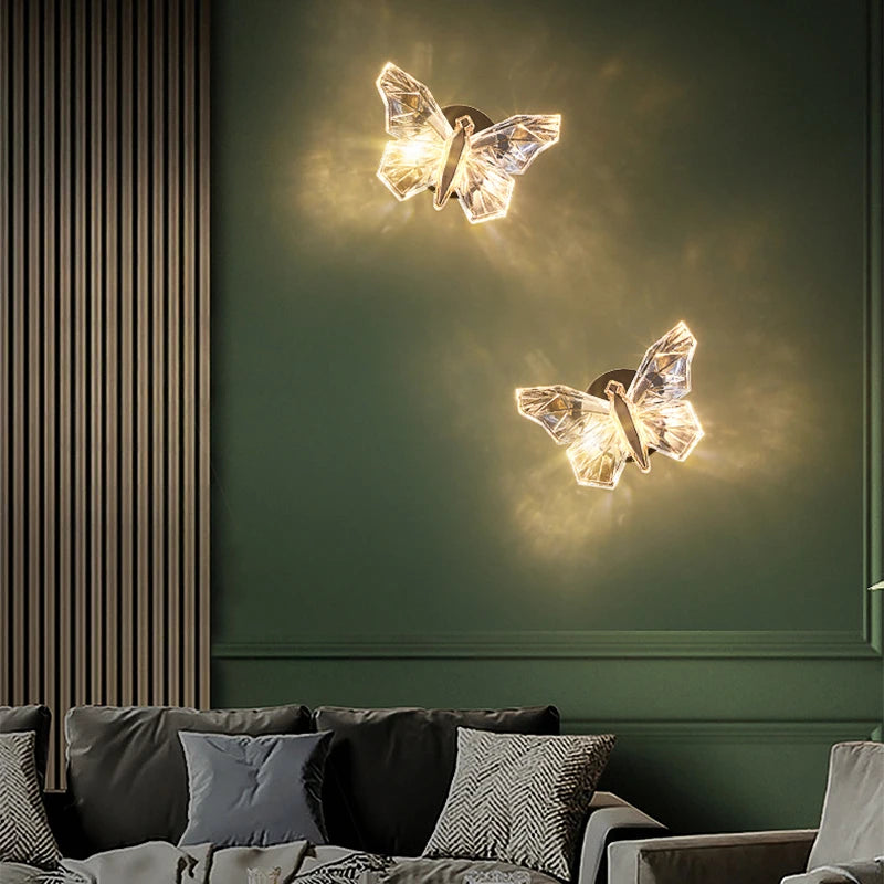 Nordic LED Butterfly Wall Lamp - My Big Easy Life