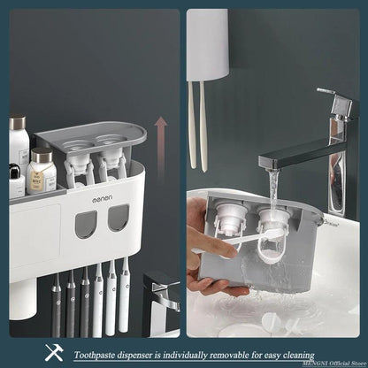 Mag-Touch Toothbrush Organizer